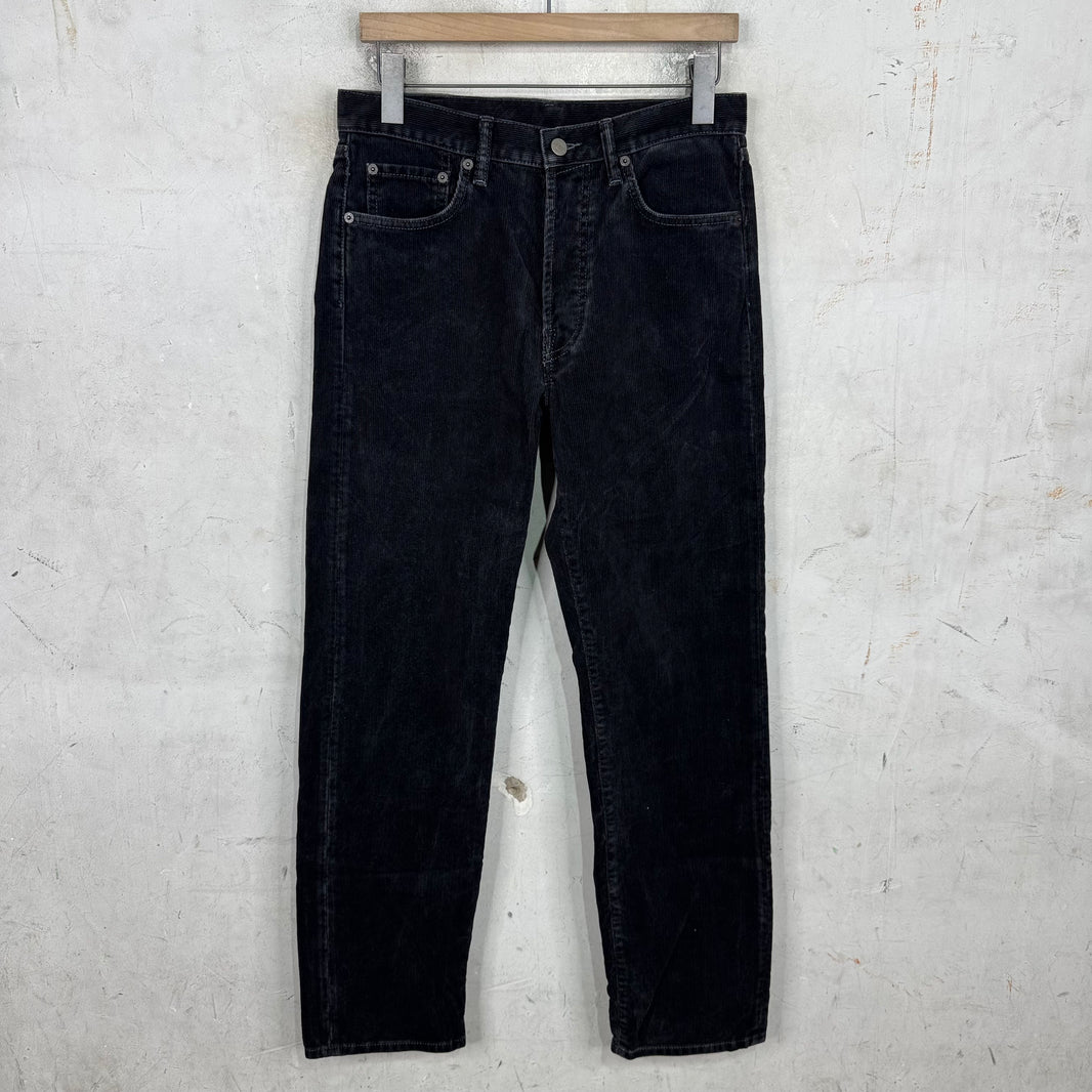 Acne Studios 1996 Cord Black Pants