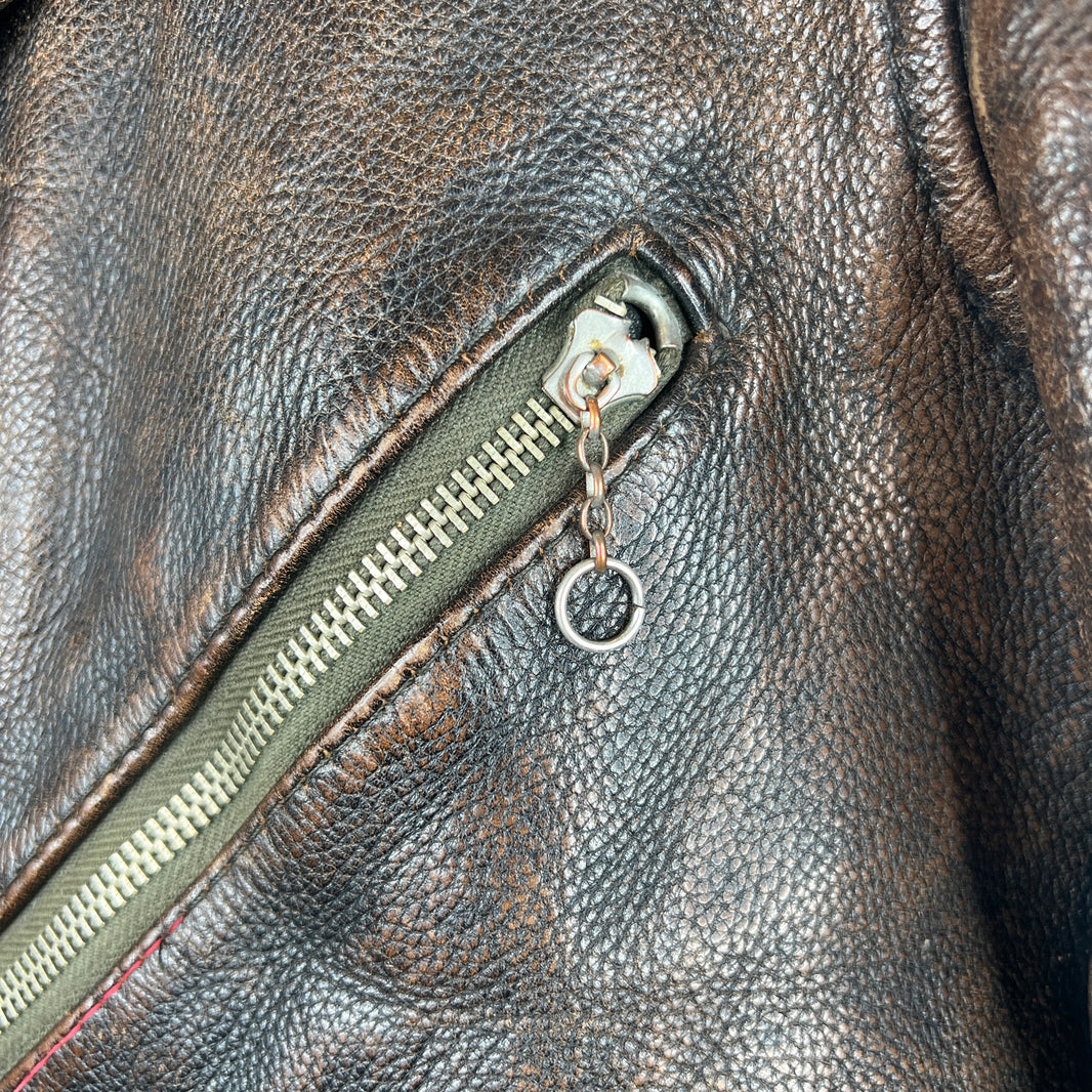 Blackmeans Brown Rider Leather Jacket