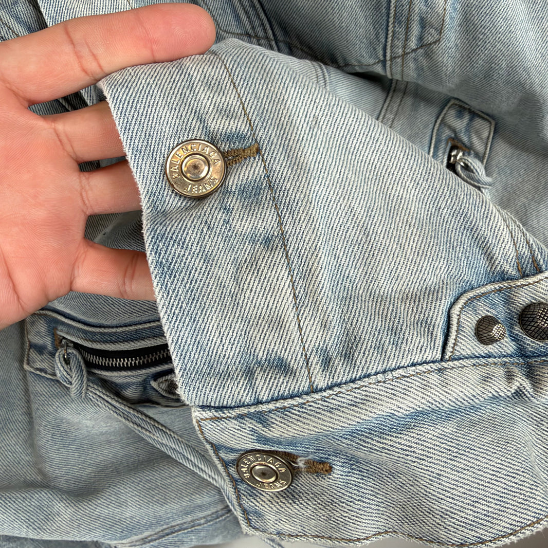 Balenciaga Cagole Denim Jacket