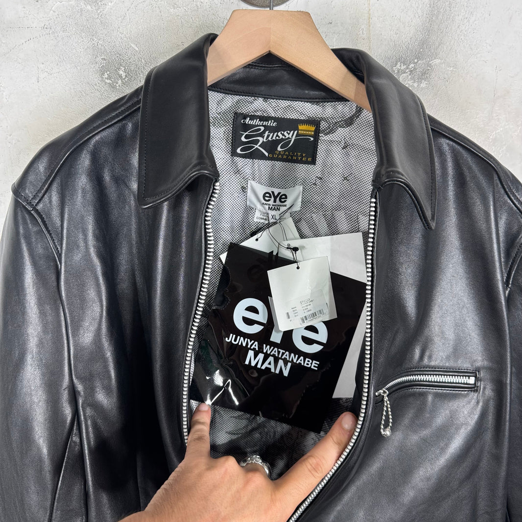 Stussy x Junya Leather Lined Jacket