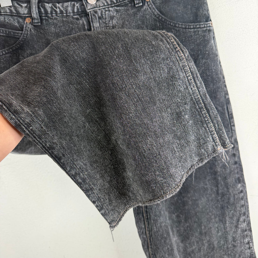 Our Legacy Black Cropped Capri Jeans
