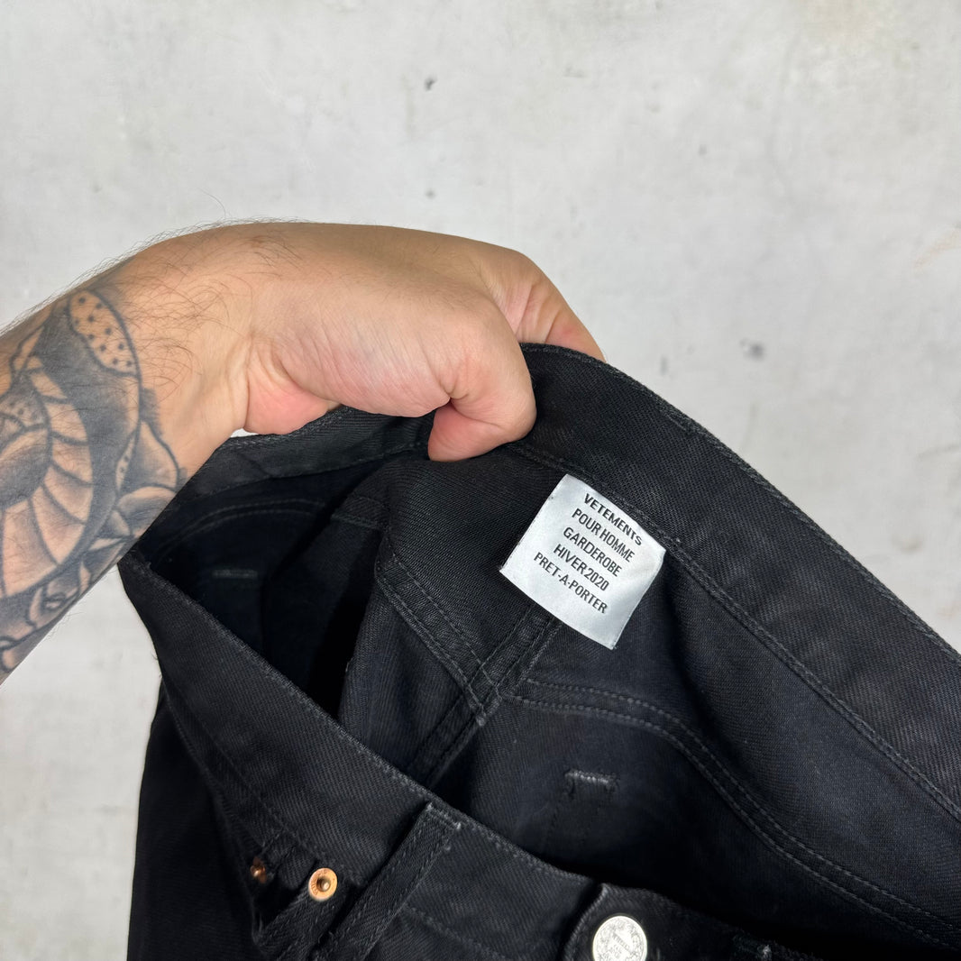 Vetements x Levi's 2020 Blown Out Jeans