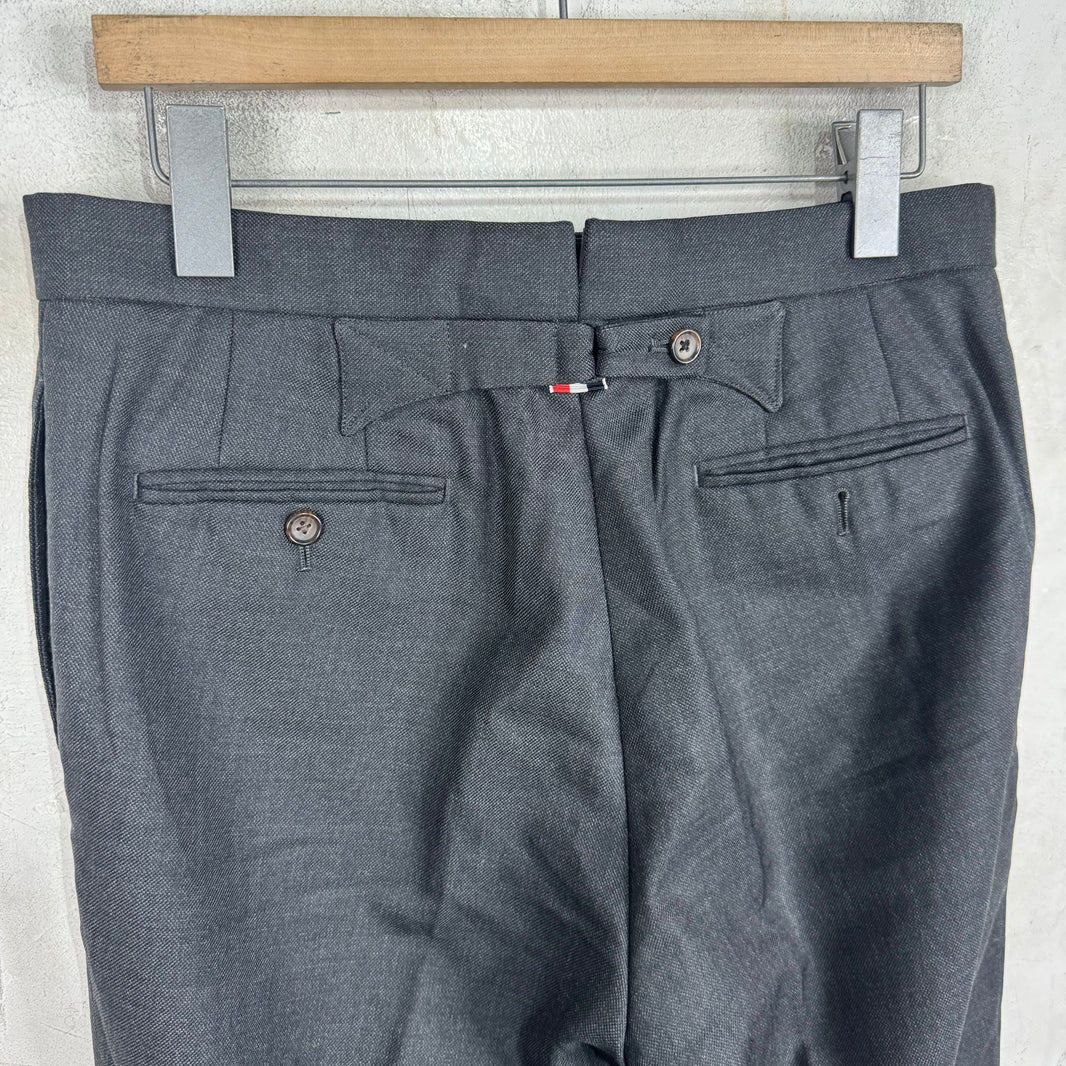 Thom Browne Dark Grey Trousers