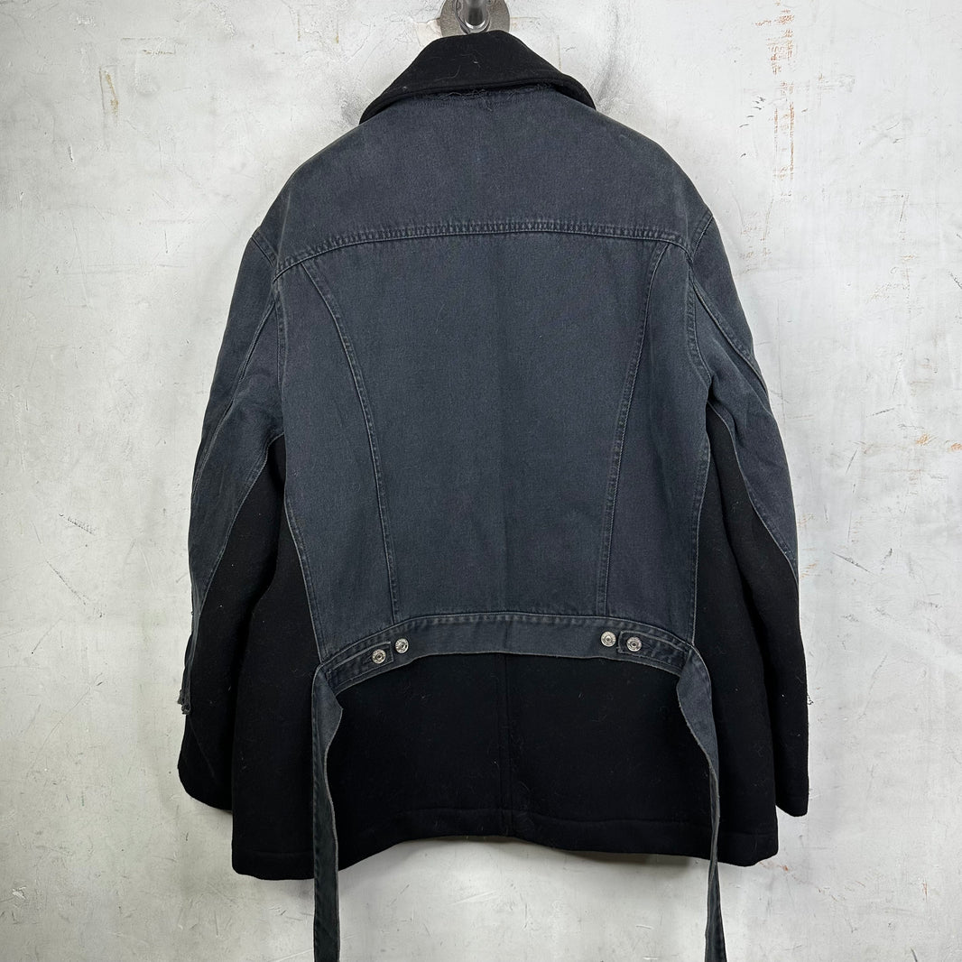 Balenciaga Sample Offshore Layered Coat