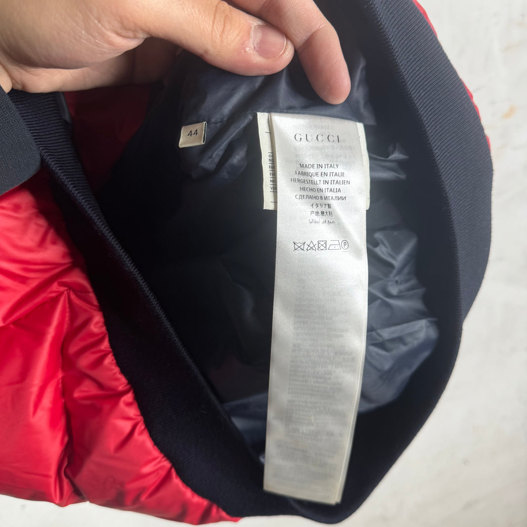 Gucci Floral Paneled Down Jacket