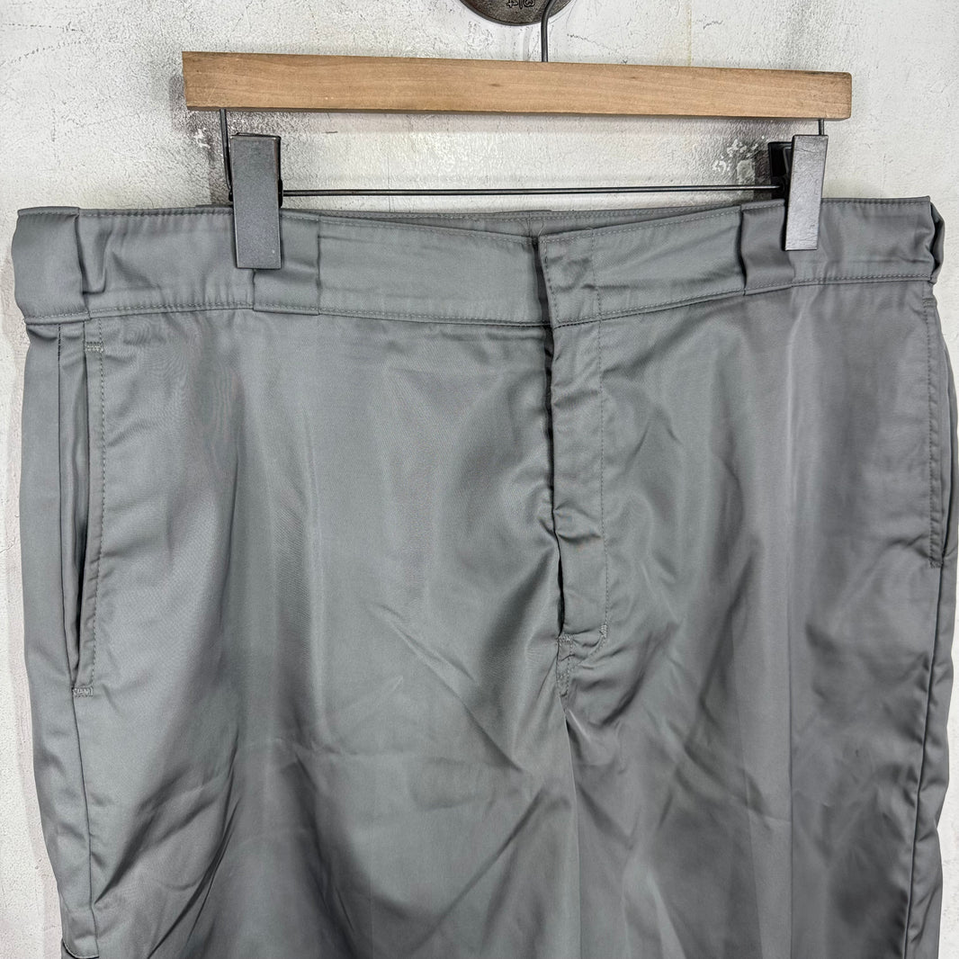 Prada Renylon Plaqued Grey Shorts