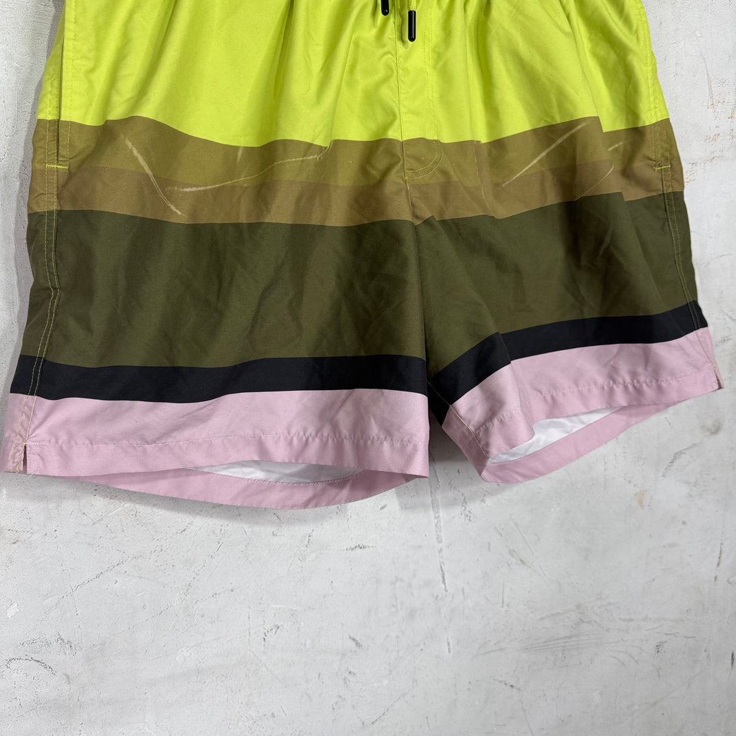 Dries Van Noten Paneled Swim Trunks