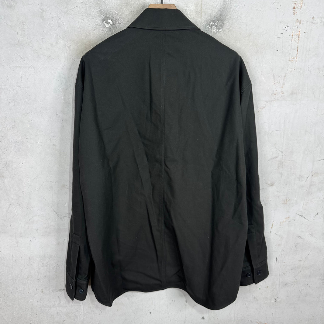 Courreges Charcoal Work Shirt