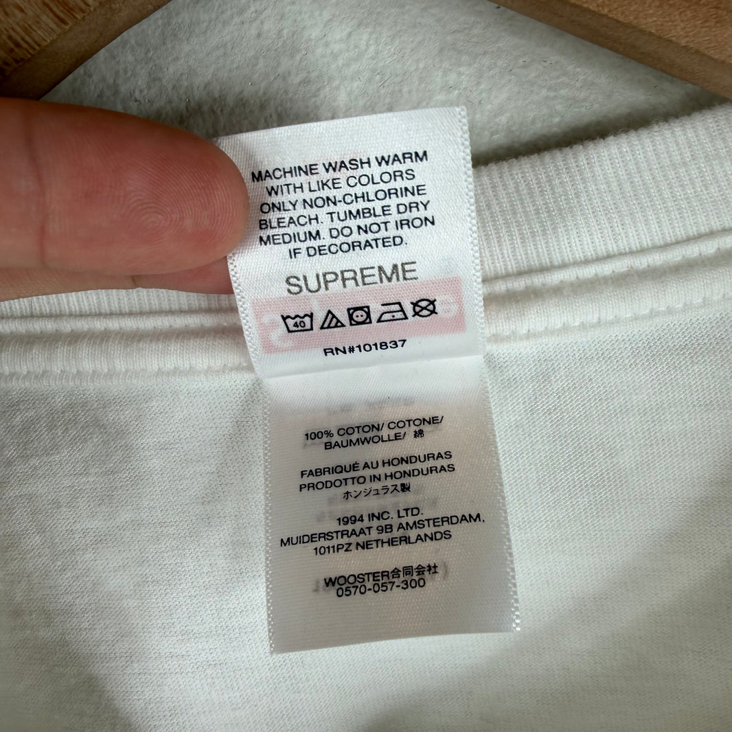 Supreme S.R. Studios Fire Relief Box Logo T-Shirt