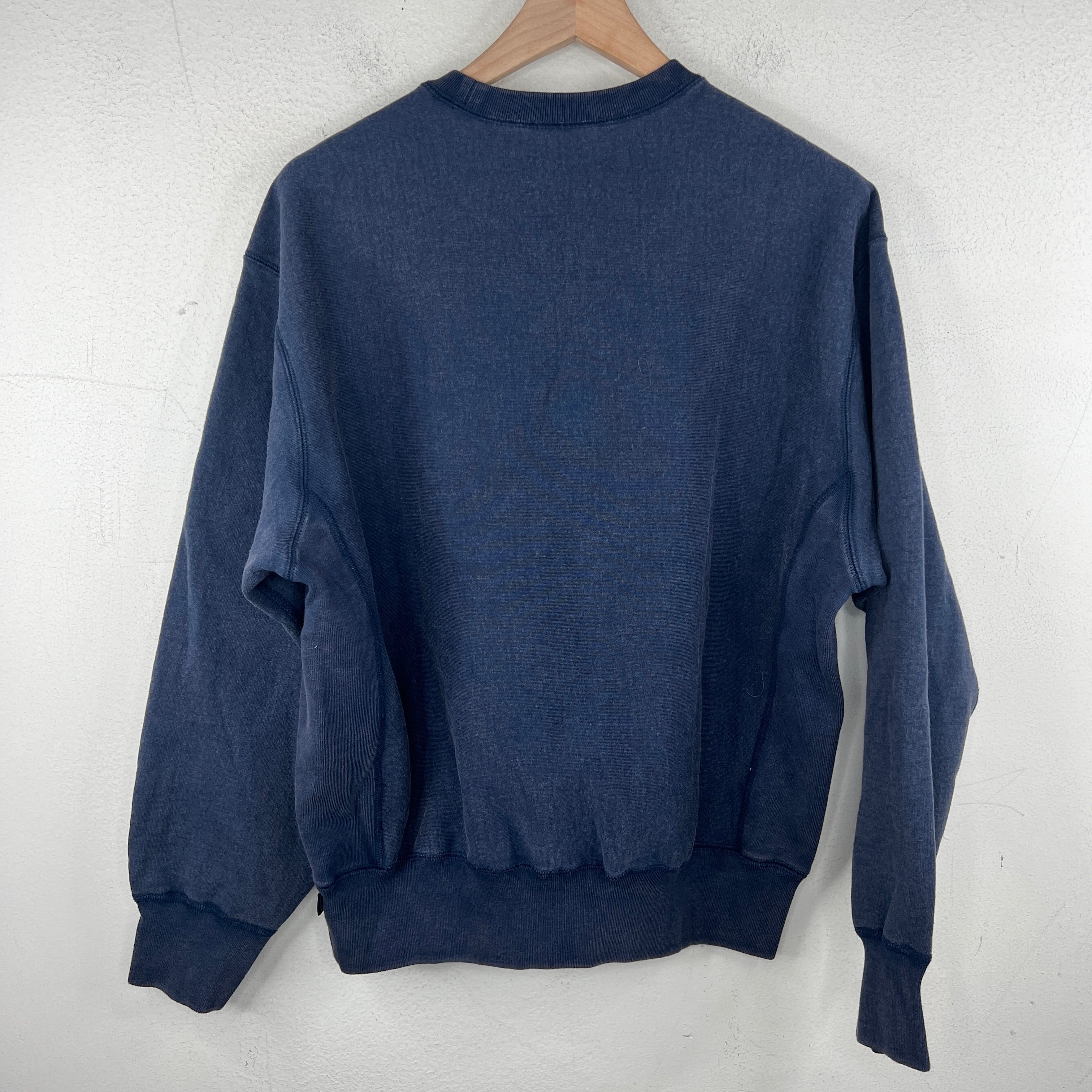 トップス Supreme Washed Box Logo Crewneck Navy L Supreme Navy Washed Box Logo Crewneck – www.Lukes.store