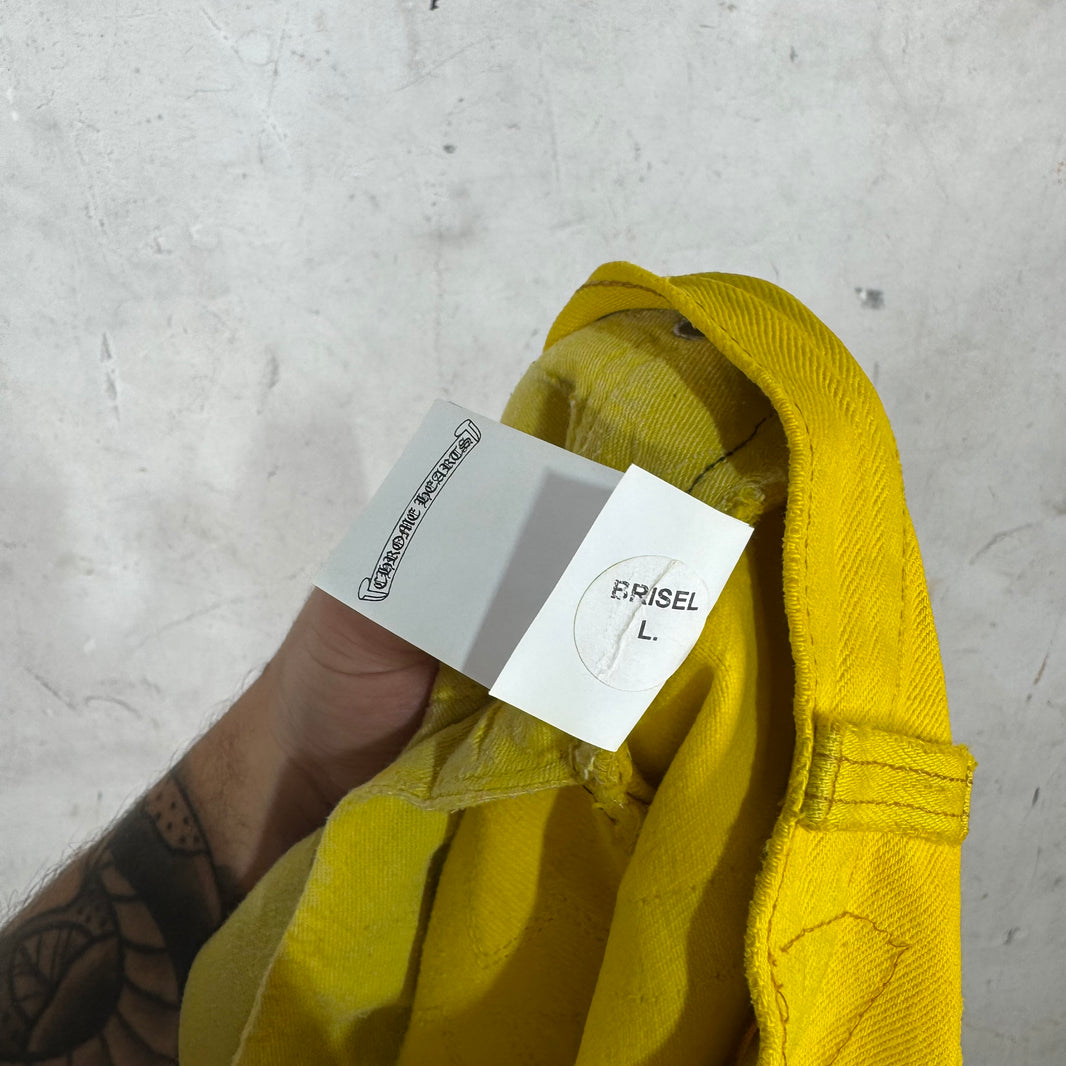 Chrome Hearts x Levis Yellow Patch Jeans