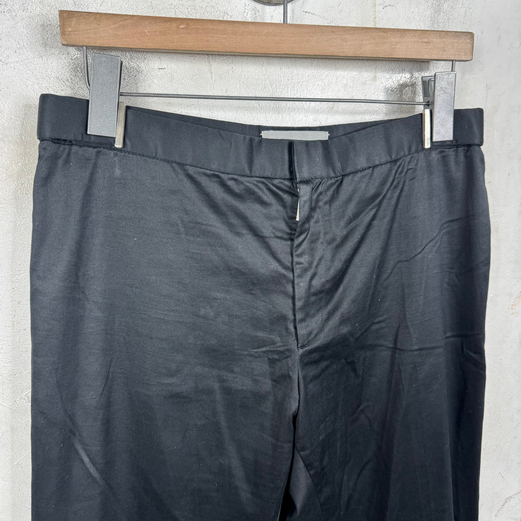 Dior Black Side Tightner Trousers