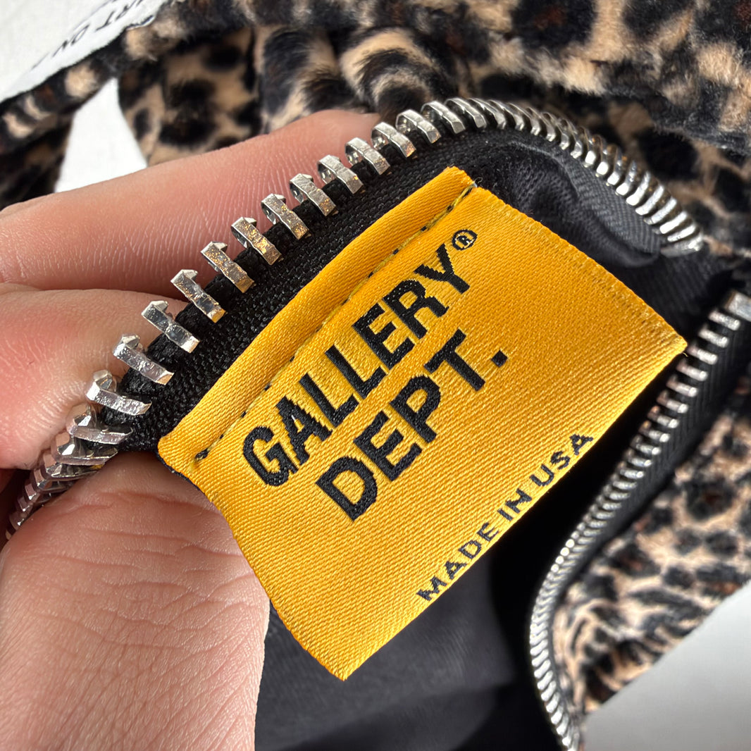 Gallery Dept Studded Leopard Waist Bag