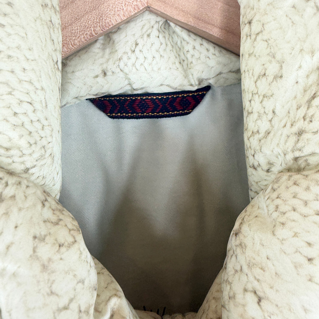 Kapital Weave Printed Puffer Vest