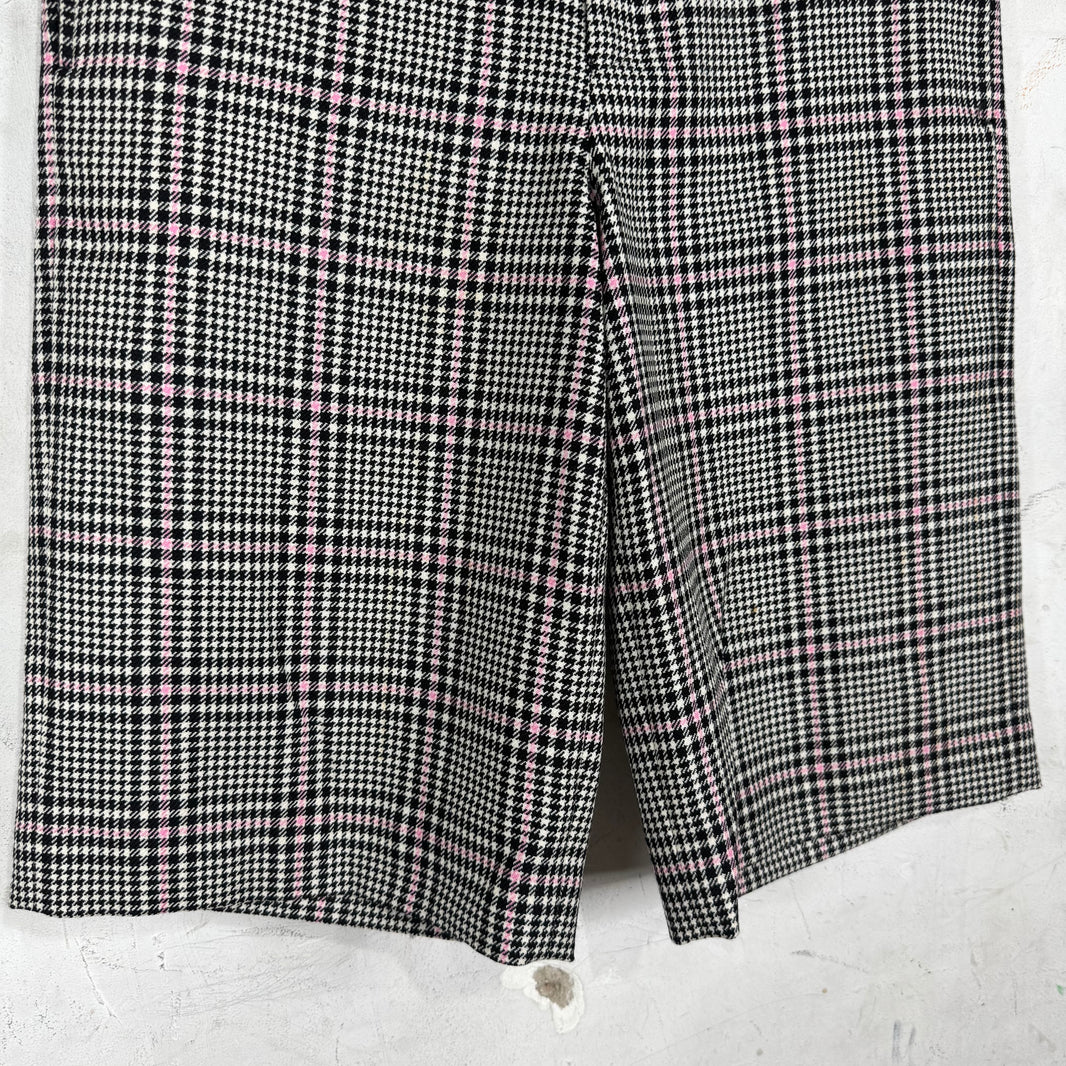 CDG HP Plaid Wool Shorts