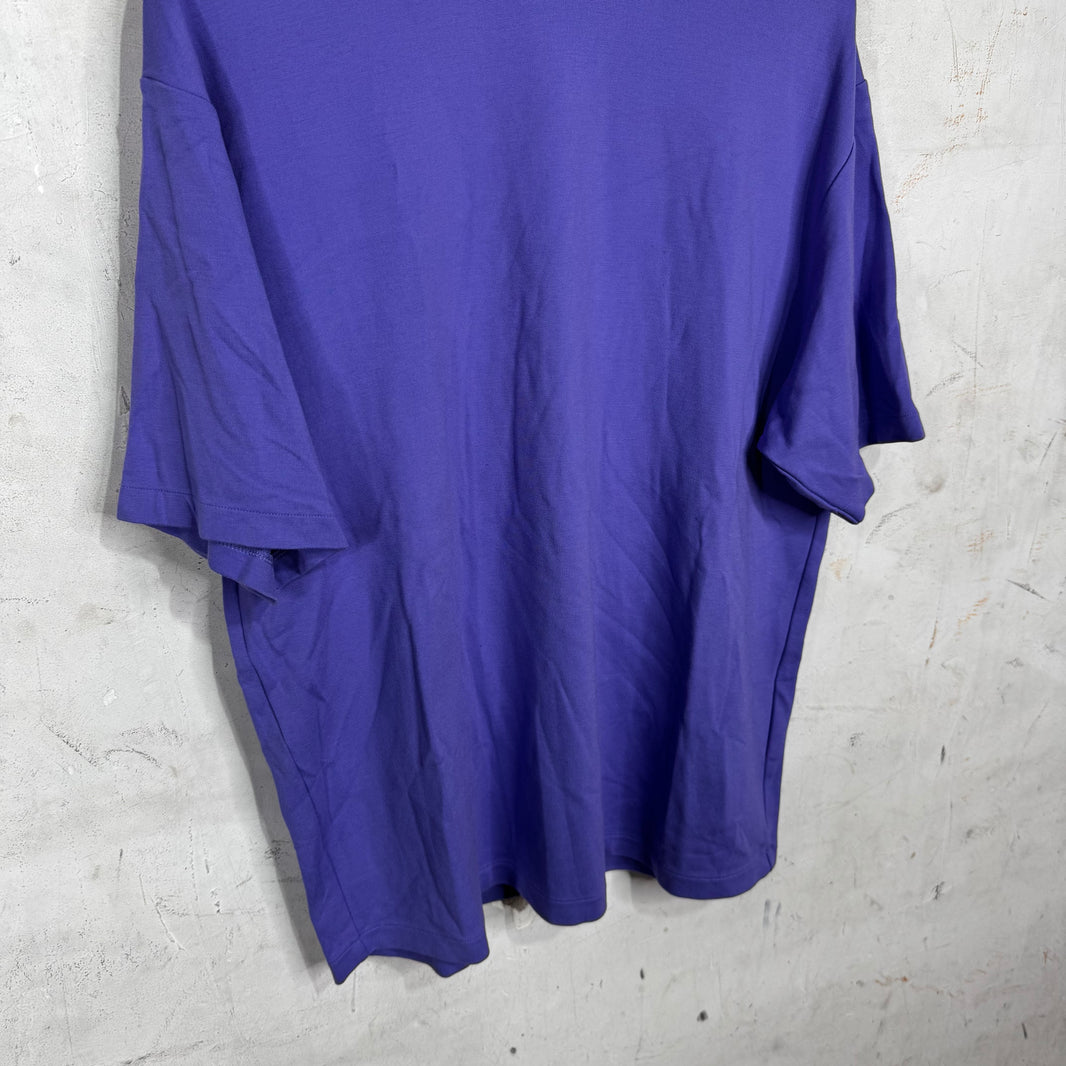 Acne Studios Logo Jacquard T-Shirt Purple