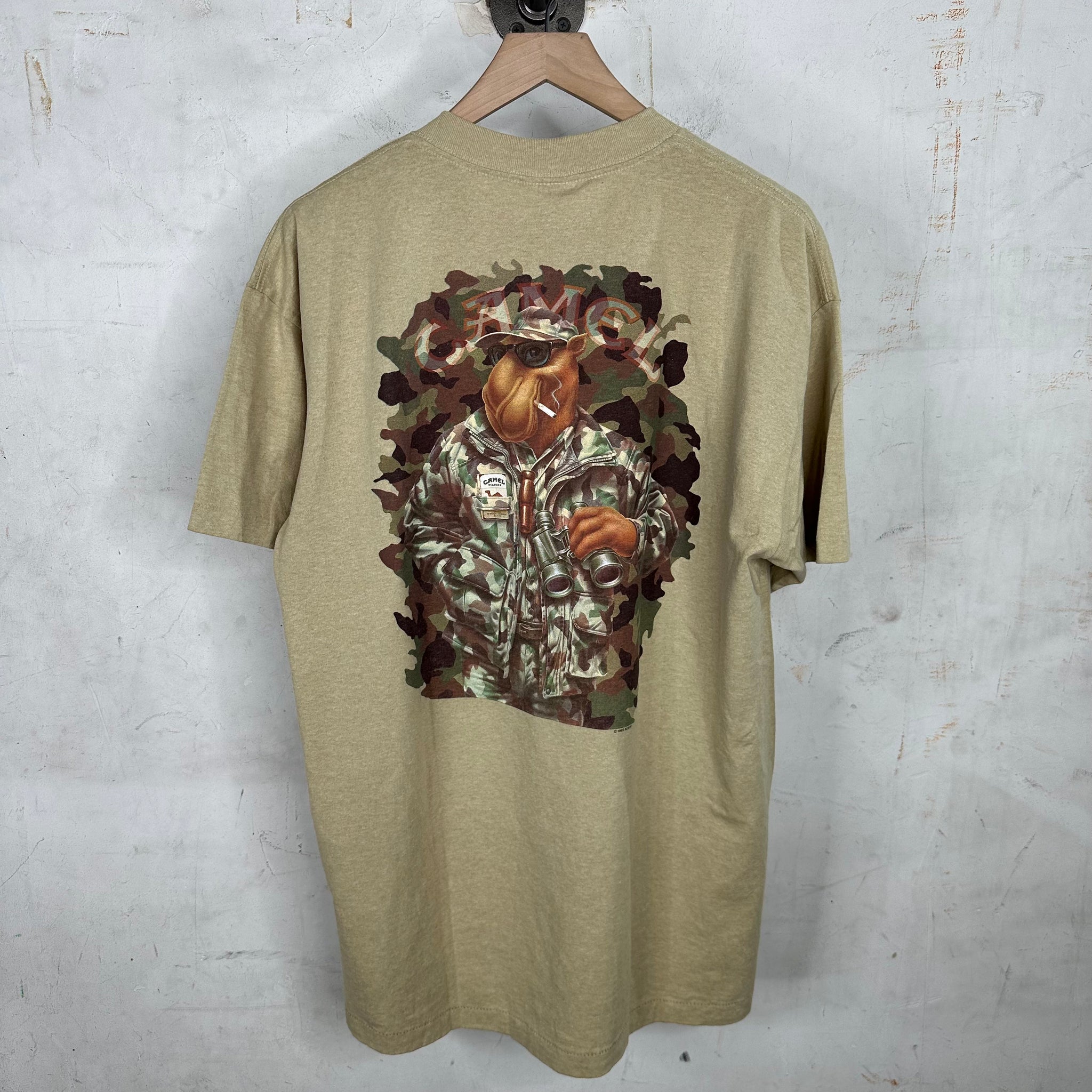 Vintage Camel Soldier Pocket T-Shirt