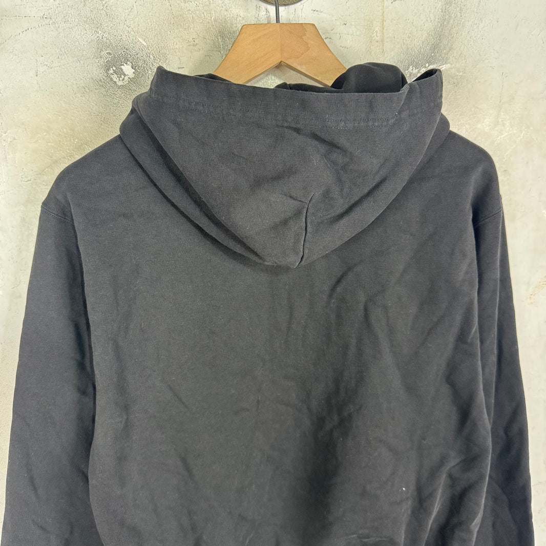 Balenciaga Tab Logo Zip Hoodie