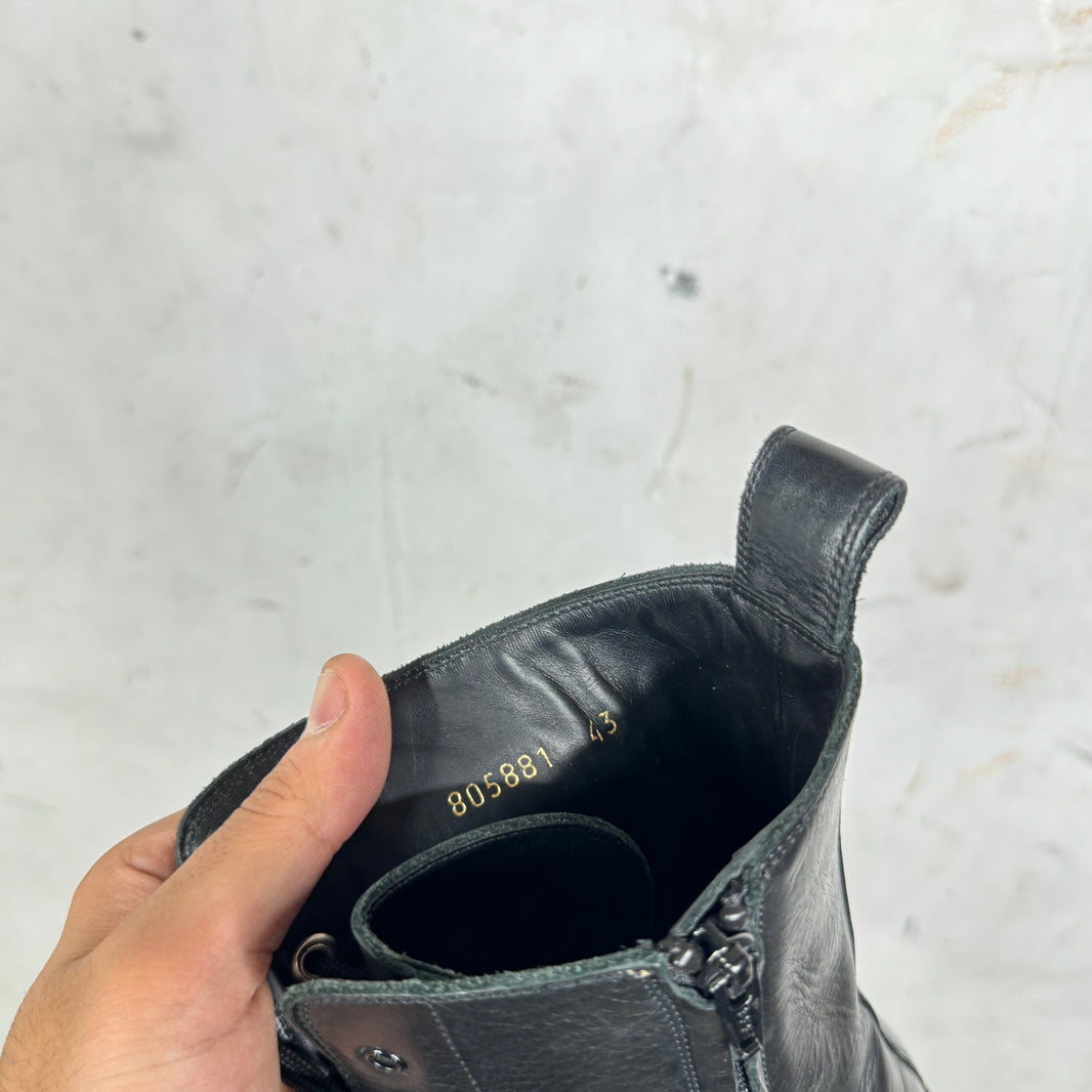 Balenciaga Leather Stomper Boots