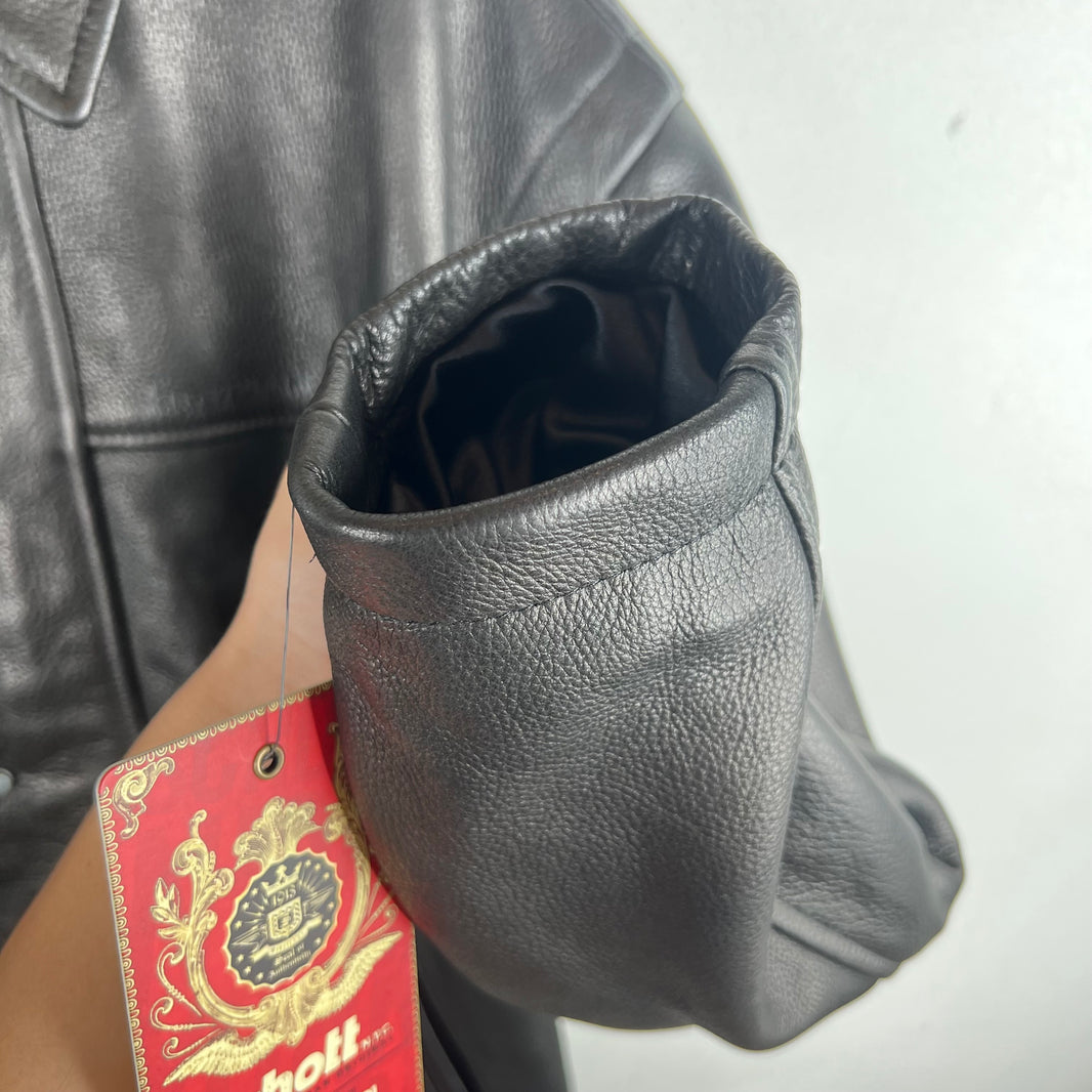 Supreme Schott Leather Fireman Jacket
