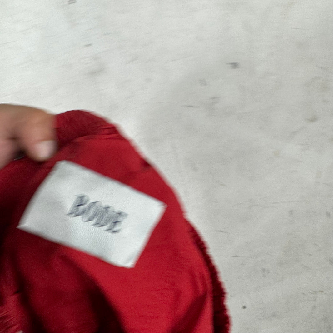 Bode Red Painted Shorts