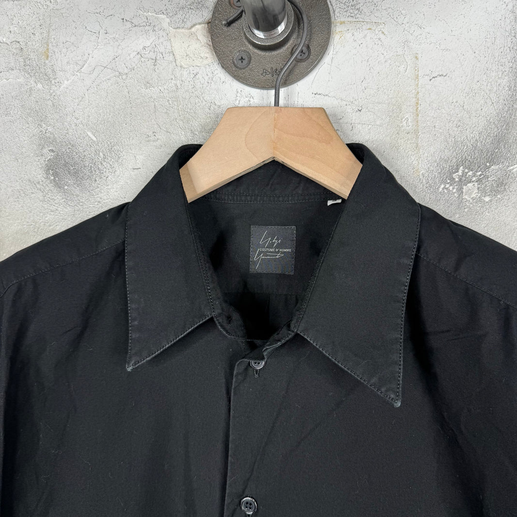 Yohji Yamamoto Internal/External Pocket LS Button Up Shirt