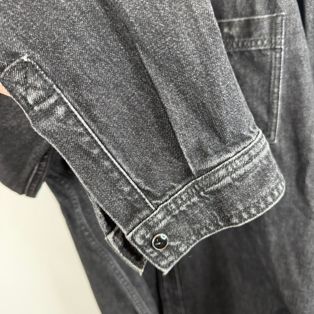 Vetements Denim Snap Button Jacket