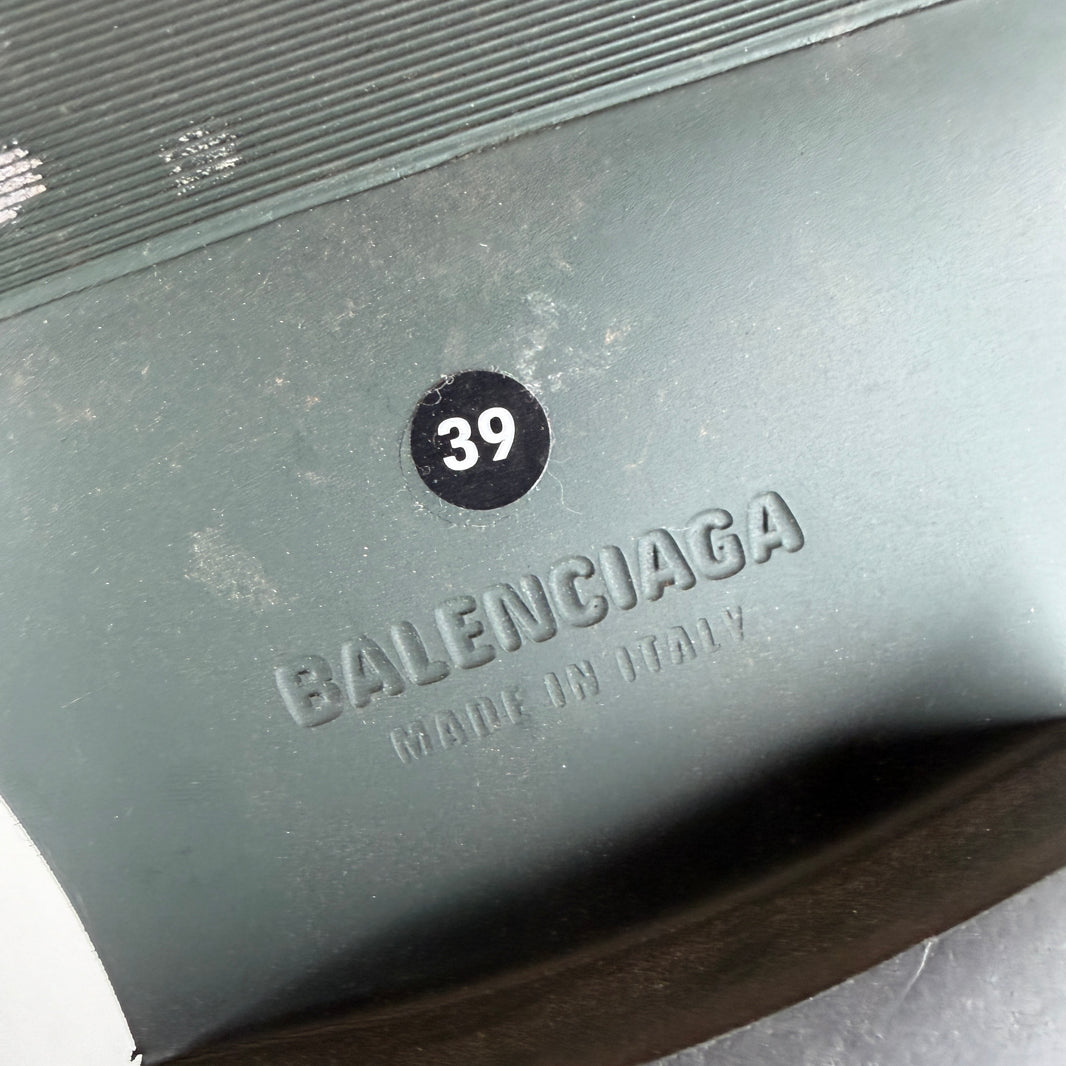 Balenciaga Green Steroid Derbies