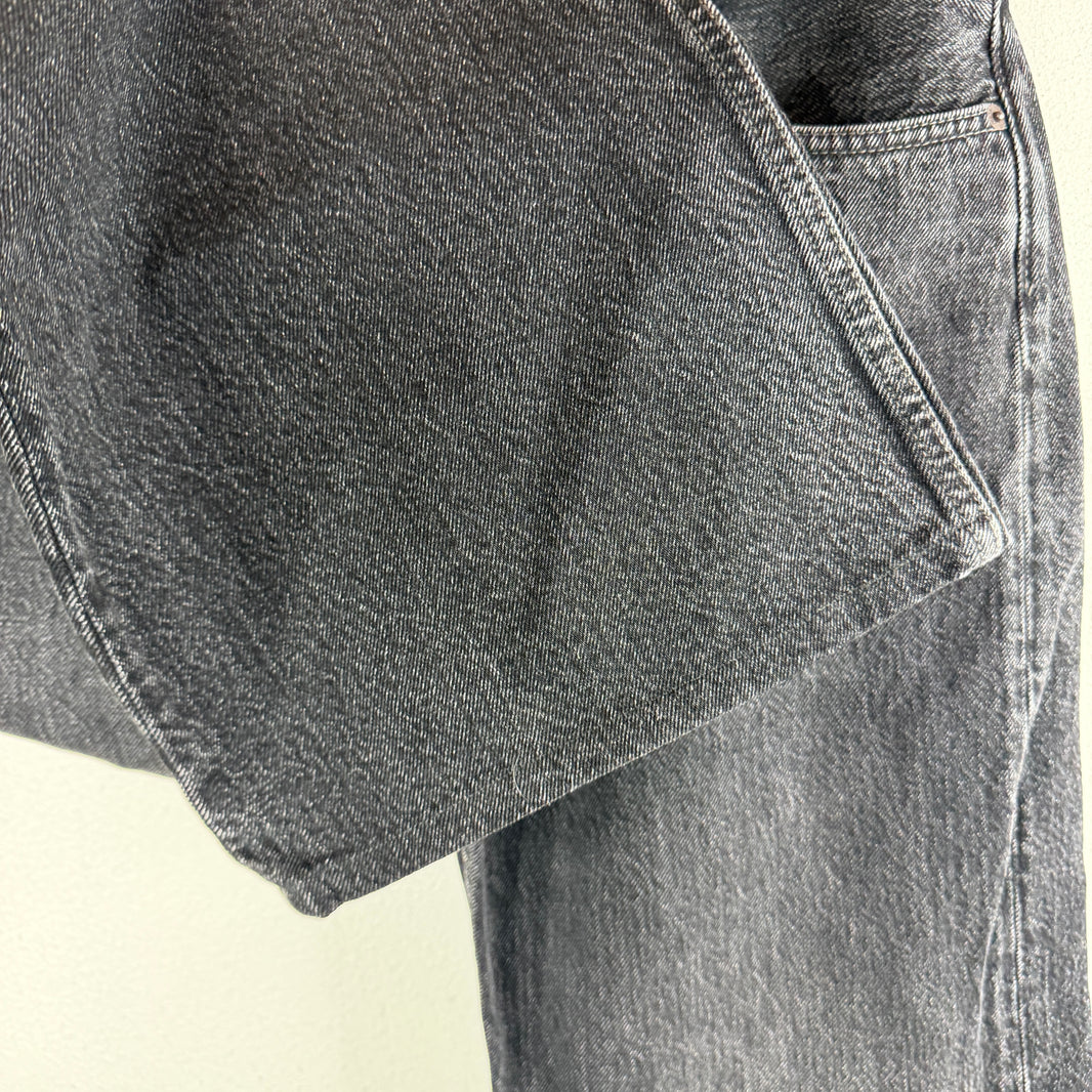 Acne Studios Black Baggy Jeans