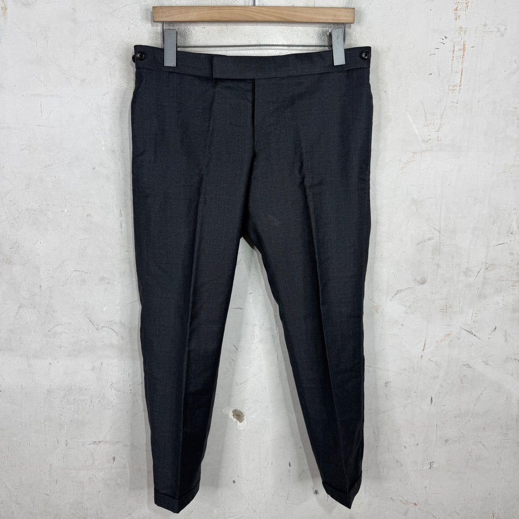 Thom Browne Dark Grey Light Trousers