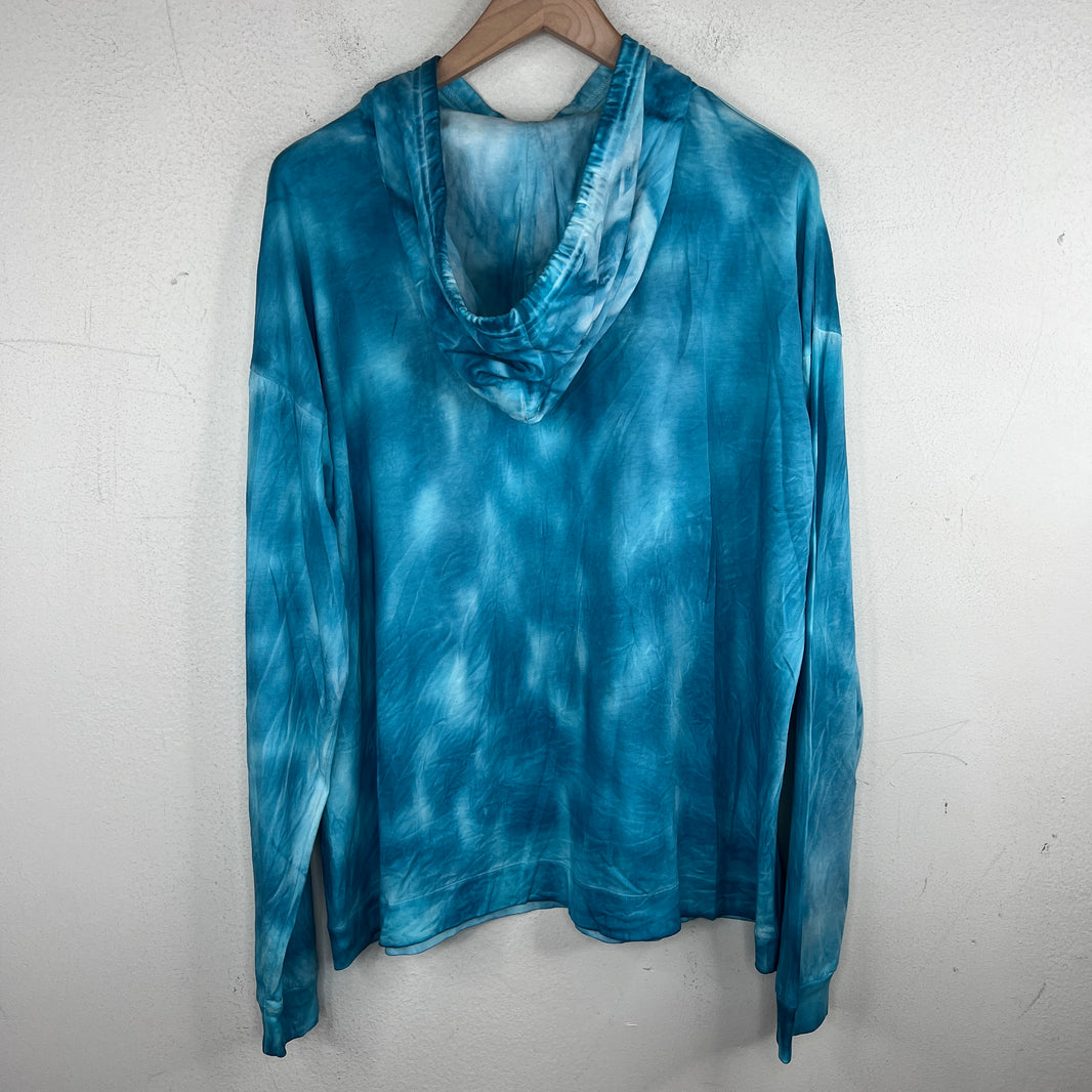 Alyx Blue Dyed Braids Hoodie