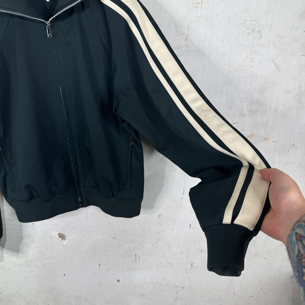 Bottega Veneta Green Wool Track Jacket