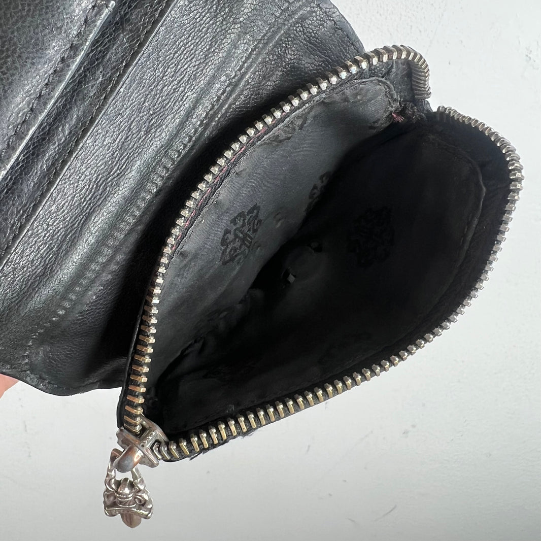 Chrome Hearts Soft Leather Fold Wallet