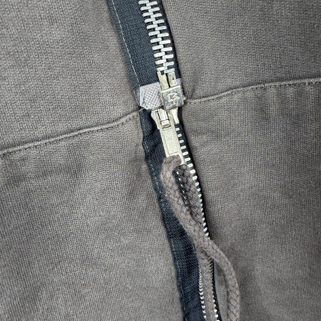 Rick Owens Double Zip Slab Hoodie