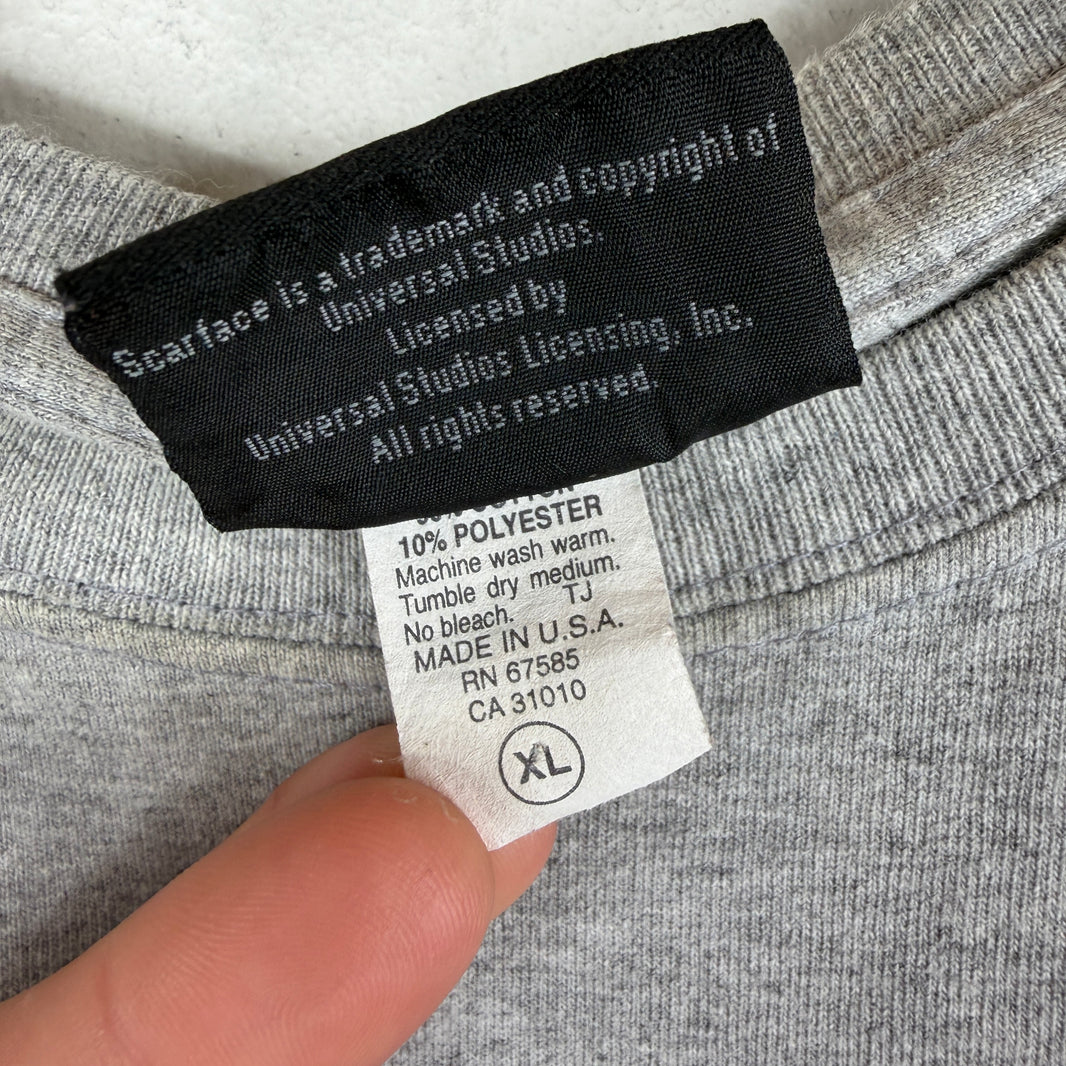 Vintage Scarface Gray T-Shirt