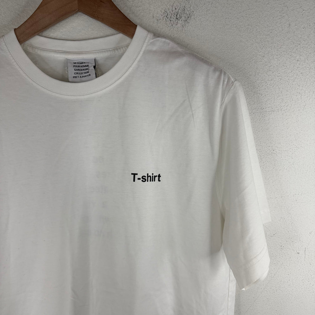 Vetements T-Shirt T-Shirt