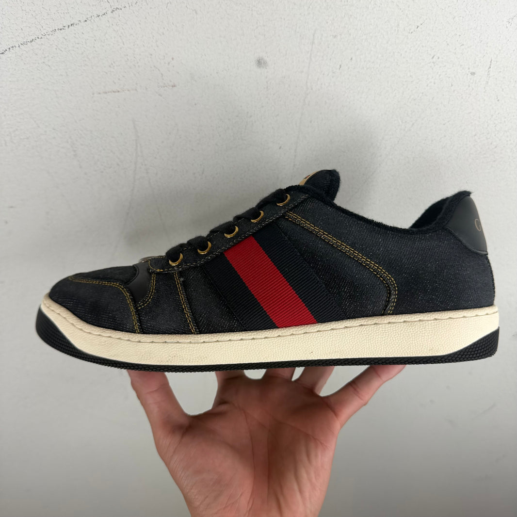 Gucci Denim Screener Sneakers