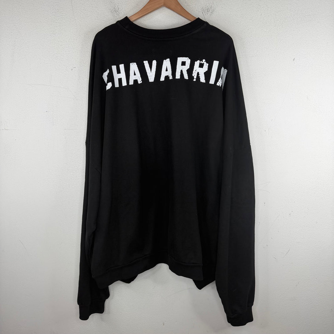 Willy Chavarria Money Cross Crewneck