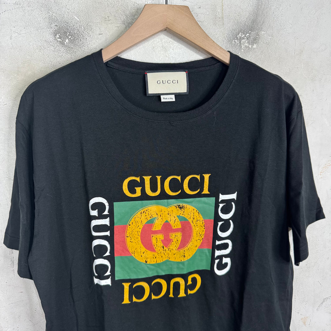 Gucci Bootleg Logo T-Shirt