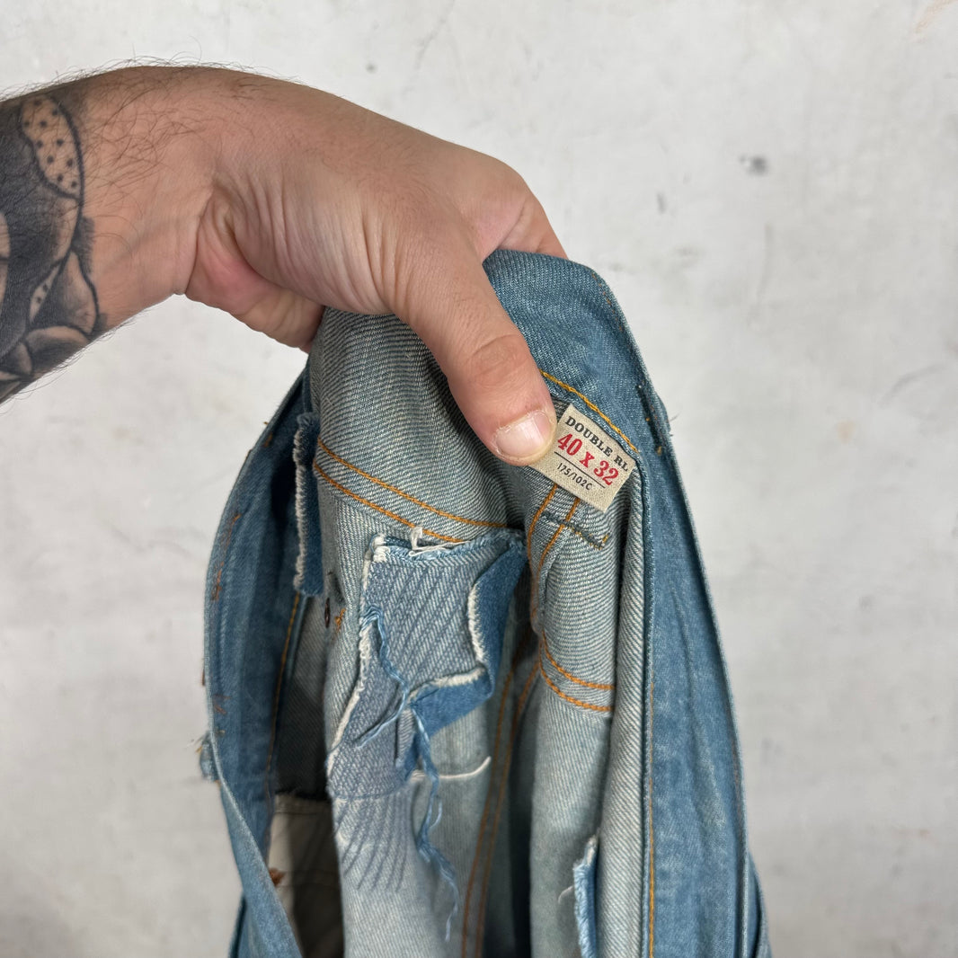 RRL Repaired Lightwash 5 Pocket Jeans