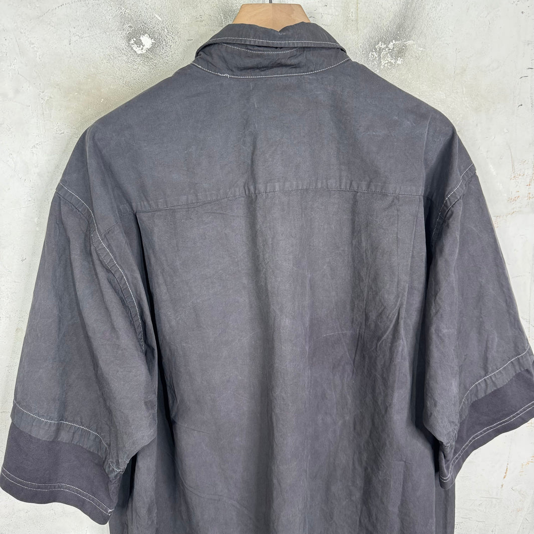 Balenciaga Campaign Layered Buttoned Shirt