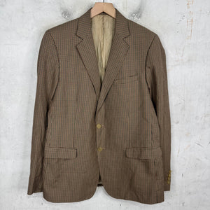 Walter Van Beirendonck Plaid Blazer