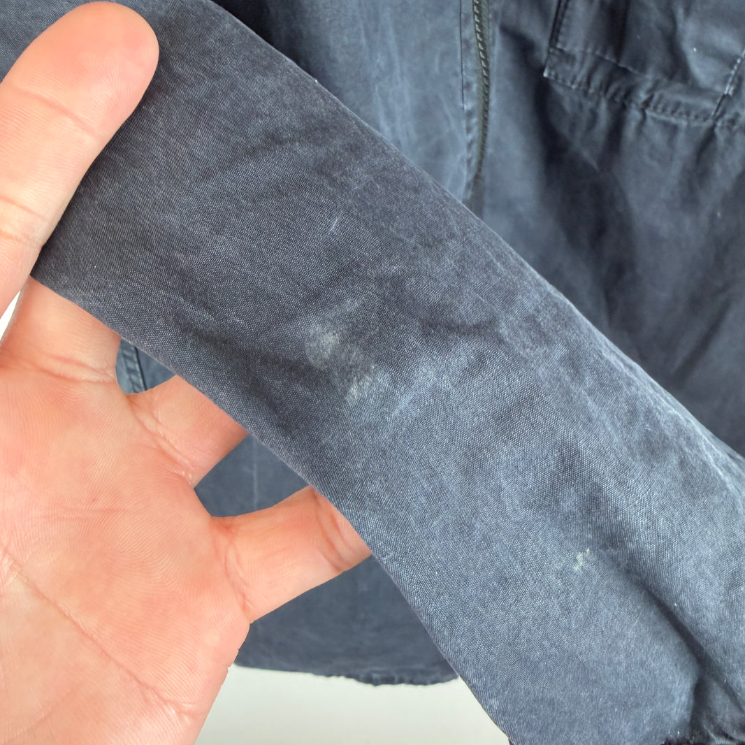 Stone Island Navy Cargo Zip Jacket