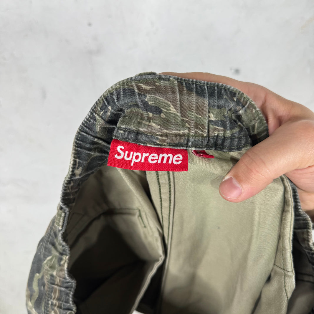 Supreme Tiger Camo Cargo Shorts