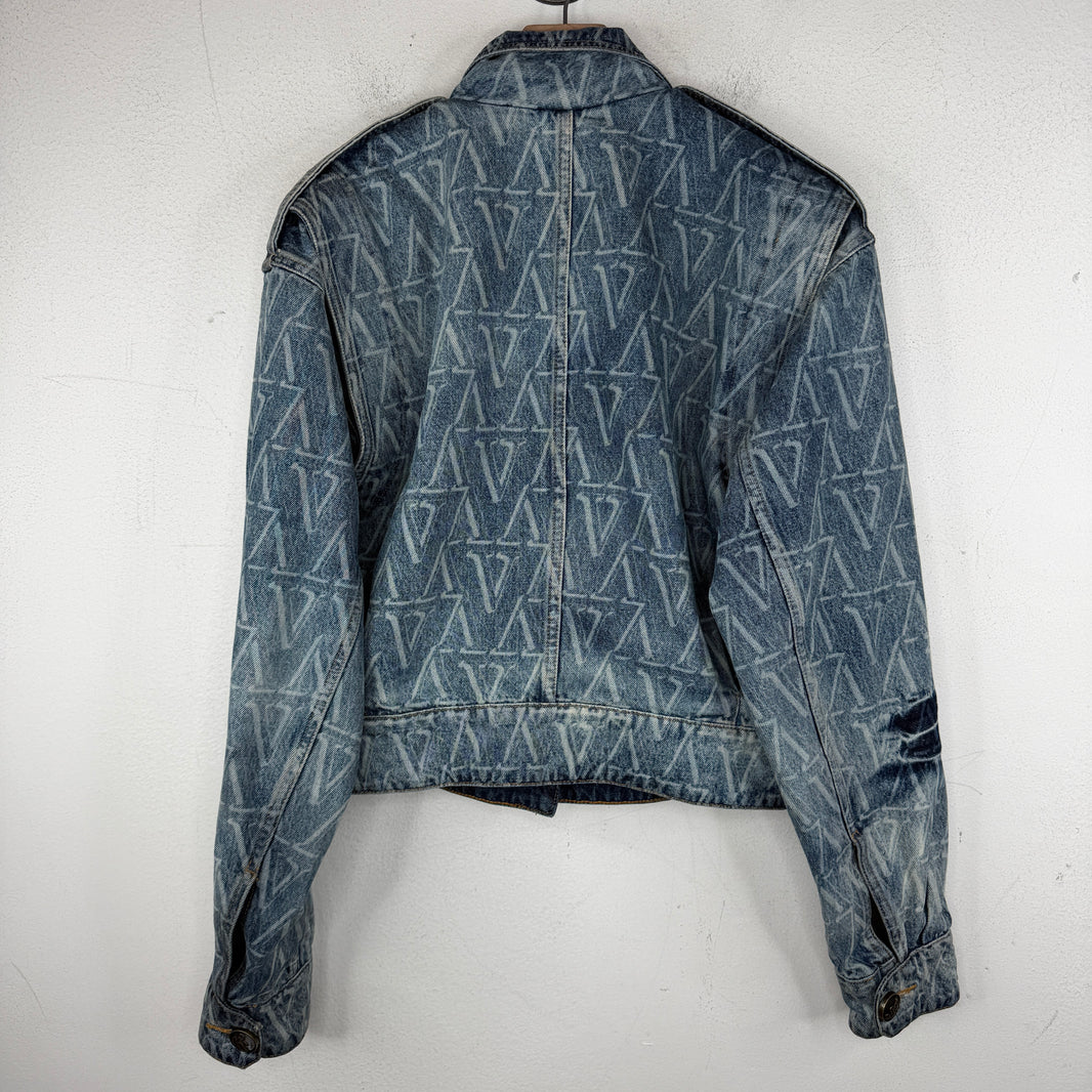 Vaquera Cropped Denim Jacket