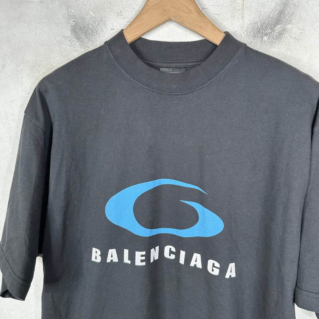Balenciaga Surf Logo T-Shirt