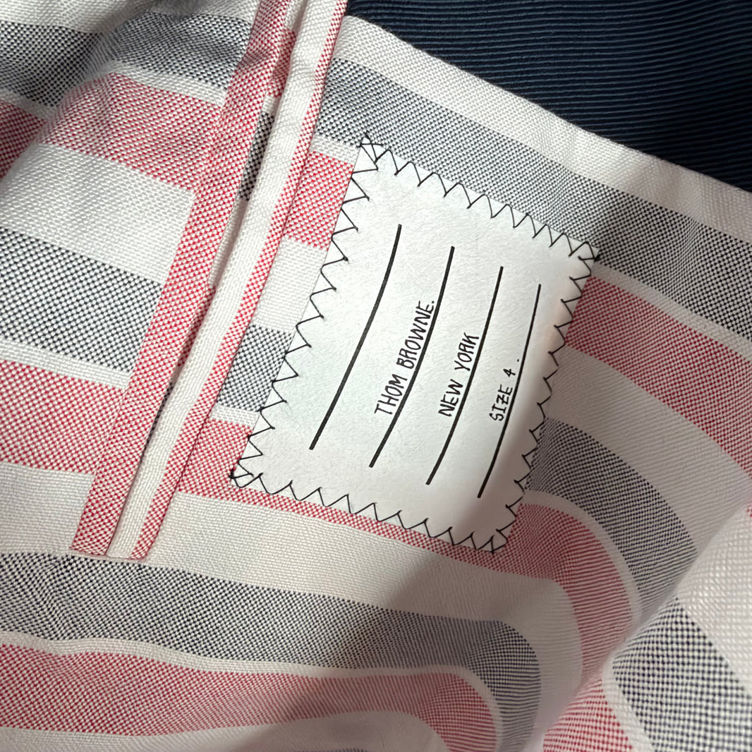 Thom Browne Two-Tone Coat