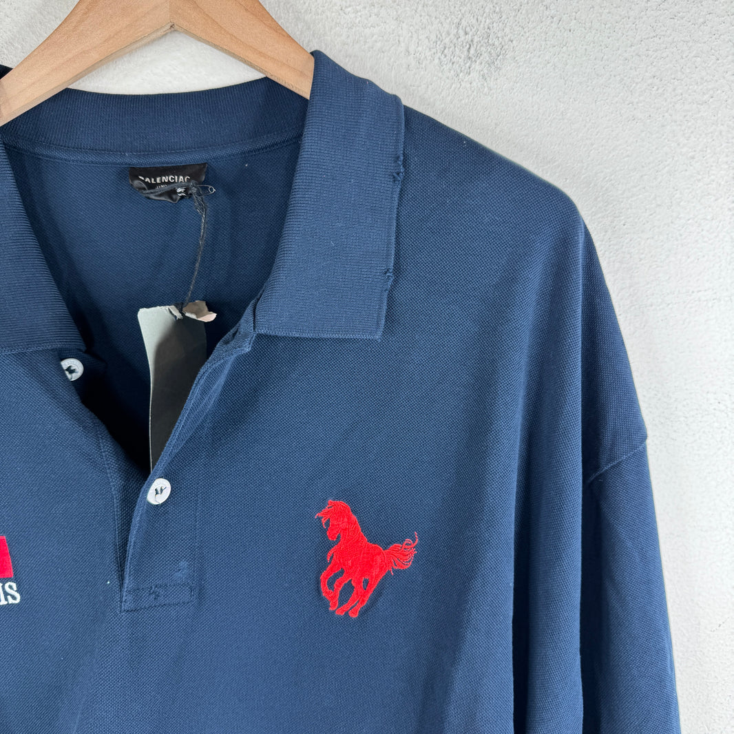 Balenciaga Paris Pony Polo