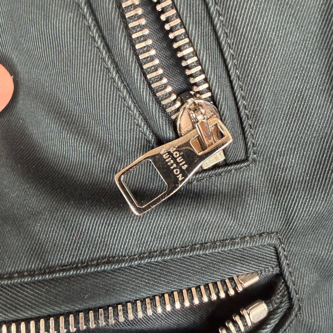 Louis Vuitton 2008 Drill Biker Jacket