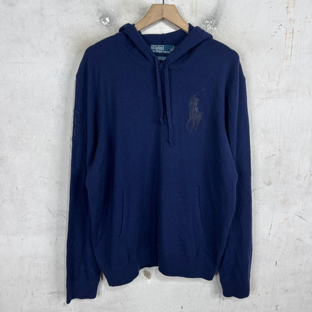 Ralph Lauren Cashmere Big Pony Hoodie